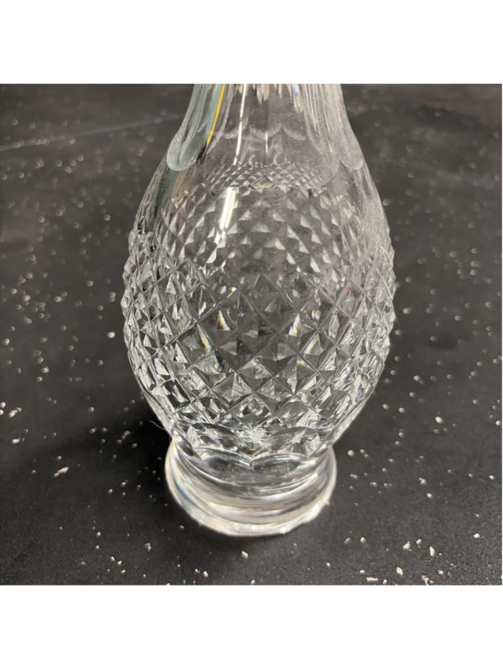 Waterford Colleen Crystal Decanter w/Stopper, 13